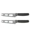 Berghoff Balance 2-piece Cheese Knife Set In Gray