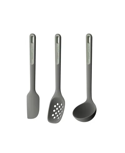Berghoff Balance 3-pc. Nonstick Silicone Cooking Utensil Set In Gray