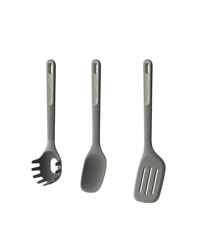 Berghoff Balance 3-pc. Nonstick Silicone Serving Utensil Set In Gray