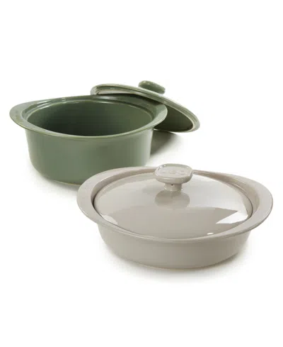 Berghoff Balance 4-pc. Stone Casserole Set In Multicolor