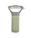 Berghoff Balance 5.25" Stainless Steel Y-peeler With Zester In Sage