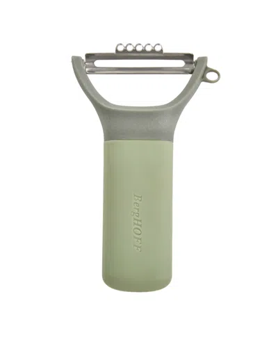 Berghoff Balance 5.25" Stainless Steel Y-peeler With Zester In Sage