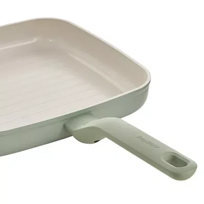 Berghoff Balance Ceramic 11" Non-stick Grill Pan In Green