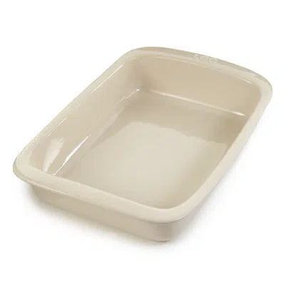 Berghoff Balance Stone Baking Dish 14", 4.4qt., Moonbeam In Cream