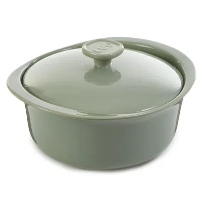 Berghoff Balance Stone Casserole 9.5". With Stone Cover In Green
