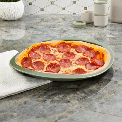 Berghoff Balance Stone Ribbed Pizza Pan In Multi