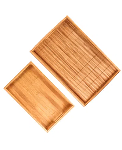 Berghoff Bamboo 2-pc. Serving Tray Set