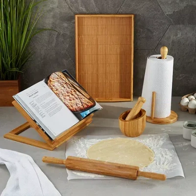 Berghoff Bamboo 6pc Kitchen Multi-tool In Sand