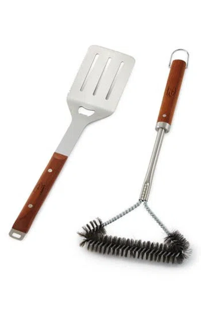 Berghoff Bbq Turner & Brush Set In Brown