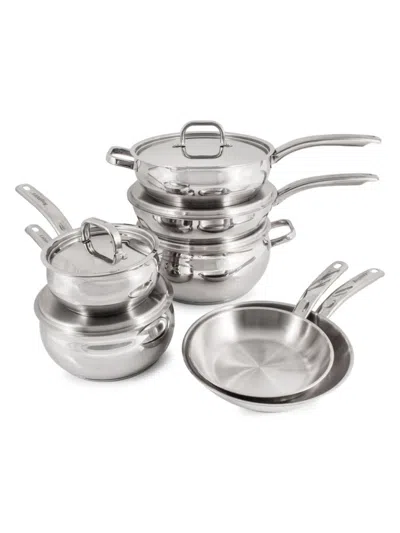 Berghoff Belly Shape 12-piece Stainless Steel Cookware Set In Neutral