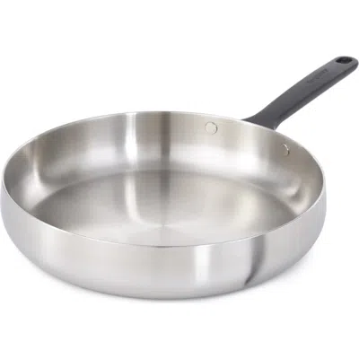 Berghoff Belly Tri-ply Stainless Steel Skillet In Smokey Black