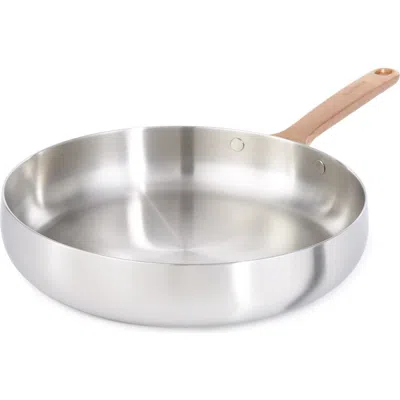 Berghoff Belly Tri-ply Stainless Steel Skillet In Warm Blush