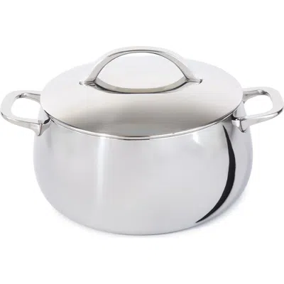 Berghoff Belly Tri-ply Stainless Steel Stockpot In Stellar