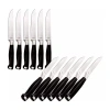 Berghoff Bistro Stainless Steel 12-pc. Steak Knife Set In Black