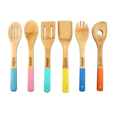 Berghoff Cooknco Bamboo 6-pc Utensil Set In Multi