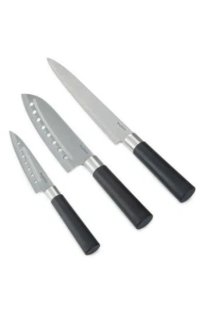 Berghoff Dina Codon 3-piece Knife Set In Black