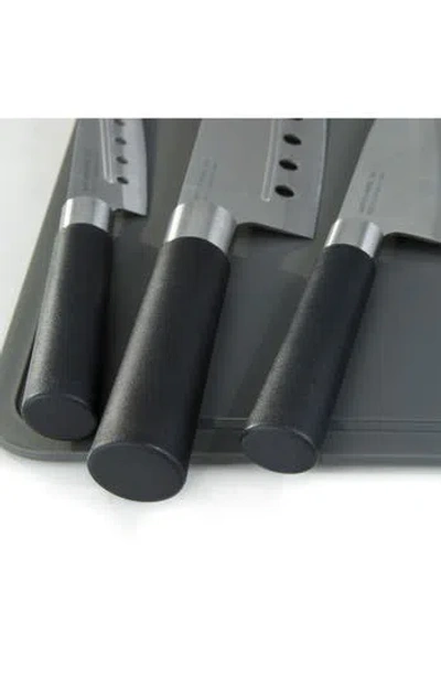 Berghoff Dina Codon 5-piece Santoku Knife Set In Black