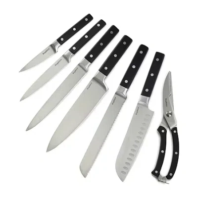 Berghoff Dina Gene Stainless Steel 7-pc. Knife Set In Black