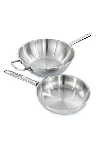 Berghoff Dina Helix 2-piece Cookware Set In Metallic