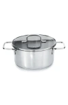 Berghoff Dina Helix 2.2-quart Stockpot In Silver