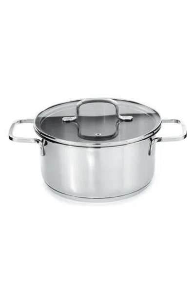 Berghoff Dina Helix 2.2-quart Stockpot In Metallic