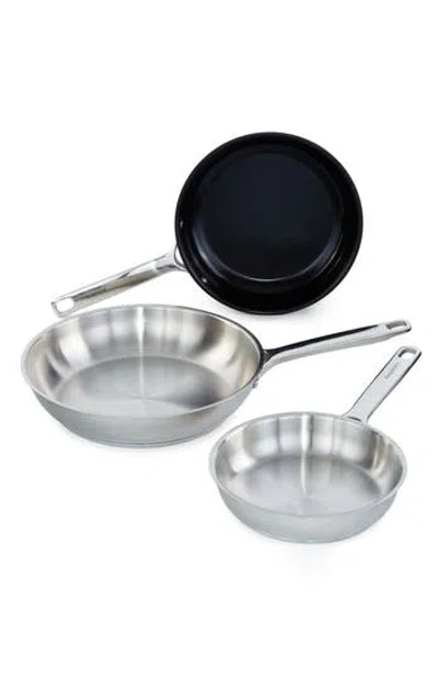 Berghoff Dina Helix 3-piece Fry Pans In Gray