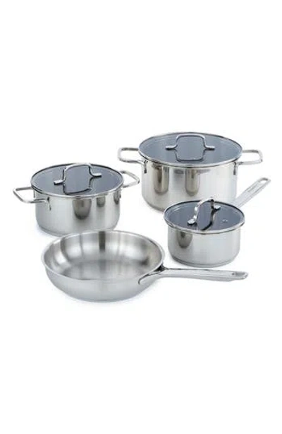Berghoff Dina Helix 7-piece Cookware Set In Gray