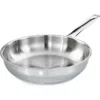 Berghoff Dina Helix 9.5-inch Fry Pan In Silver