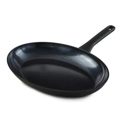 Berghoff Dina Helix Recycled Aluminum Nonstick Ceramic Fish Pan, 13.25" In Black