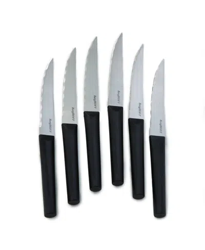 Berghoff Dina Matrix 6-piece Steak Knife Set In Black