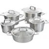Berghoff Dina Meta 10-piece Cookware Set In Silver