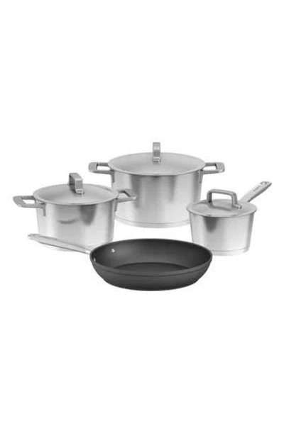 Berghoff Dina Meta 7-piece Cookware Set In Metallic
