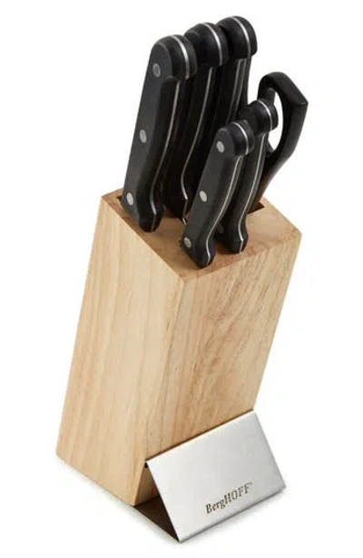 Berghoff Dina Pica 7-piece Knife Block In Black