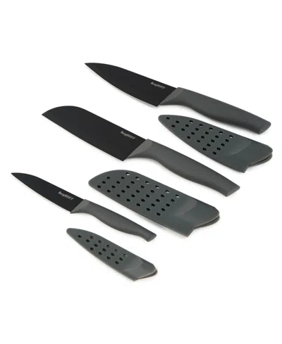 Berghoff Dina Vector 3-piece Knife Set In Gray