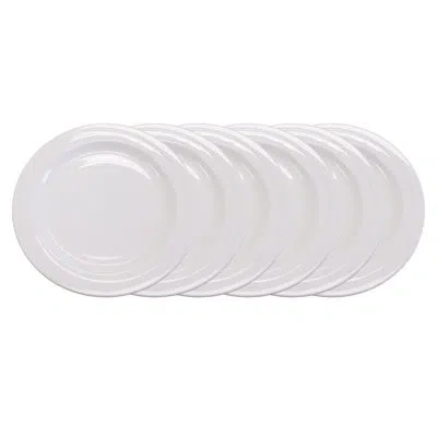 Berghoff Elan 9'' Salad Plate Wide Rim In White