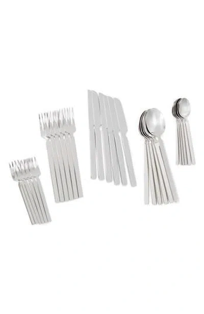 Berghoff Elegant 30-piece Flatware Set In Silver
