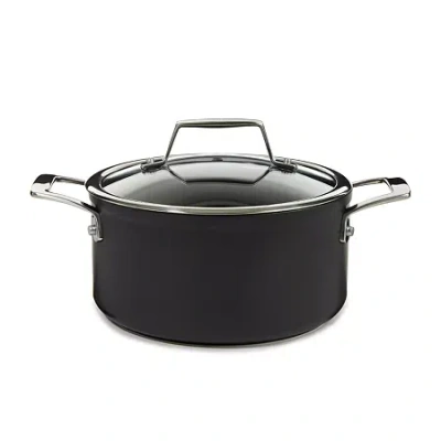 Berghoff Essential Hard Anodized Ano 3.3-qt. Stockpot In Black