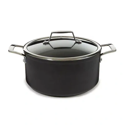 Berghoff Essential Hard Anodized Ano 5.3-qt. Stockpot In Black