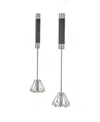 Berghoff Essentials 2-piece Whisk Set In Black