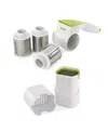 Berghoff Essentials 5-pc. French Fry And Rotary Cheese Grater Set In Green