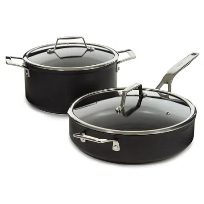 Berghoff Essentials Ano Hard Anodized Non-stick 4-pc. Simmer Set In Black