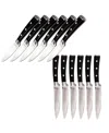Berghoff Essentials Classico 12-piece Steak Knife Set In Black