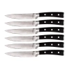 Berghoff Essentials Classico Stainless Steel 6-pc. Steak Knife Set In Black