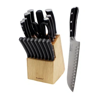 Berghoff Essentials Stainless Steel 18-pc. Knife Block Set In Multi
