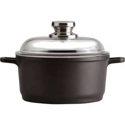 Berghoff Eurocast Covered Stock Pot In Black
