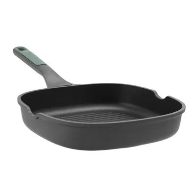 Berghoff Forest Non-stick Cast Aluminum Grill Pan 10.25" In Gray