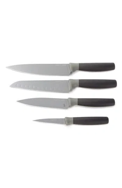 Berghoff Four-piece Leo Knife Set In Gray