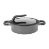 Berghoff Gem 10" Covered Saute Pan In Gray