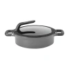 Berghoff Gem 10.25" Covered Saute Pan In Gray