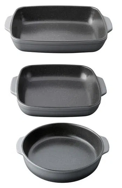Berghoff Gem 3-piece Assorted Large Bakeware Set In Carbon Steel